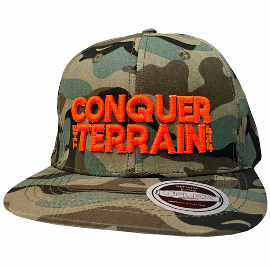 SnP Outdoors Camo Conquer the Terrrain 4x4 tee