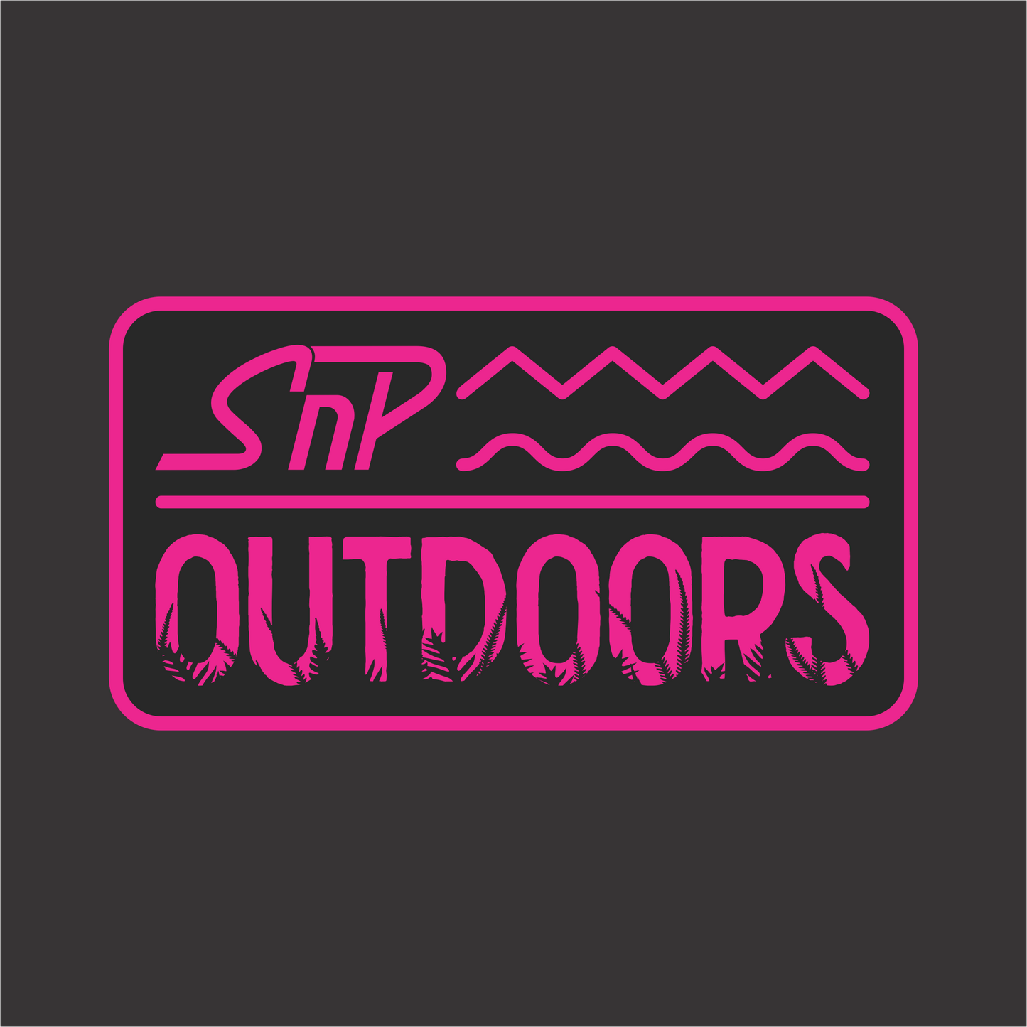 SnP Outdoors Hunting Hoodie - Fluoro Pink Boar