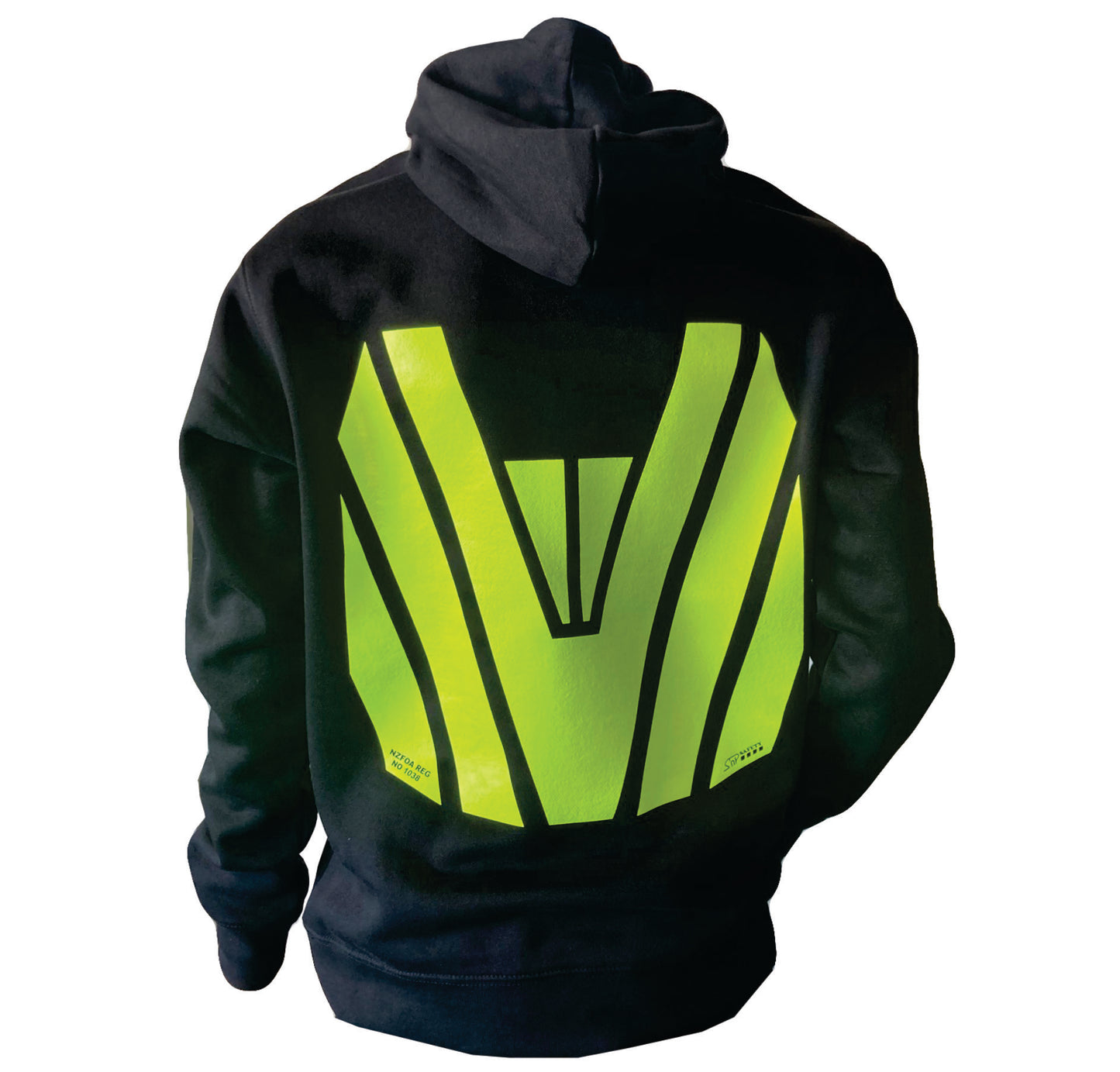 RUN OUT OLD STYLE LIMITED STOCK AND SIZES - SnP Safety Hi-Visibility Hoodie