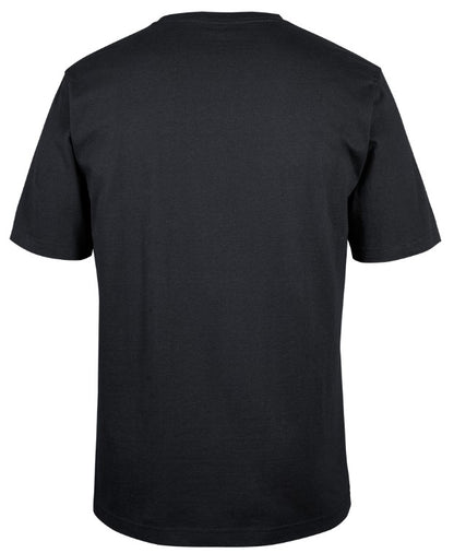 Black cotton tee 1HT