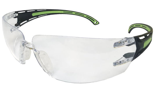 Atom Safety Glasses Clear lens - 12 pack