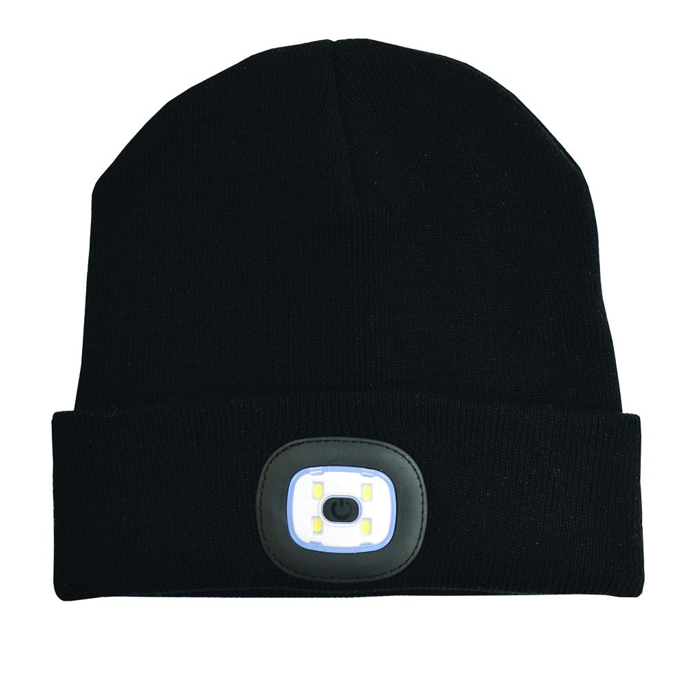 Headlight Acrylic Cuff Beanie