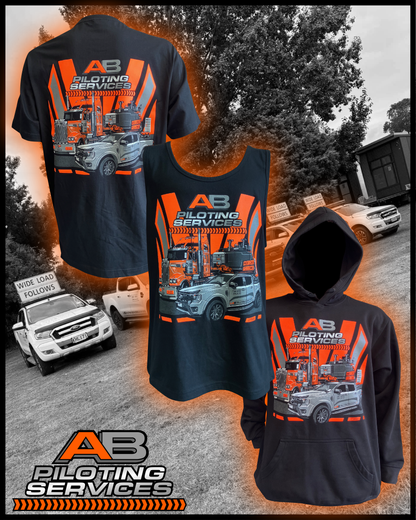 Custom Chevron Design Package (coloured ink on black garments)  --  Enquire for a quote.