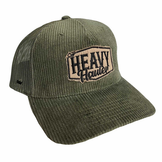 Heavy Hauler Retro Trucker Cap - Olive