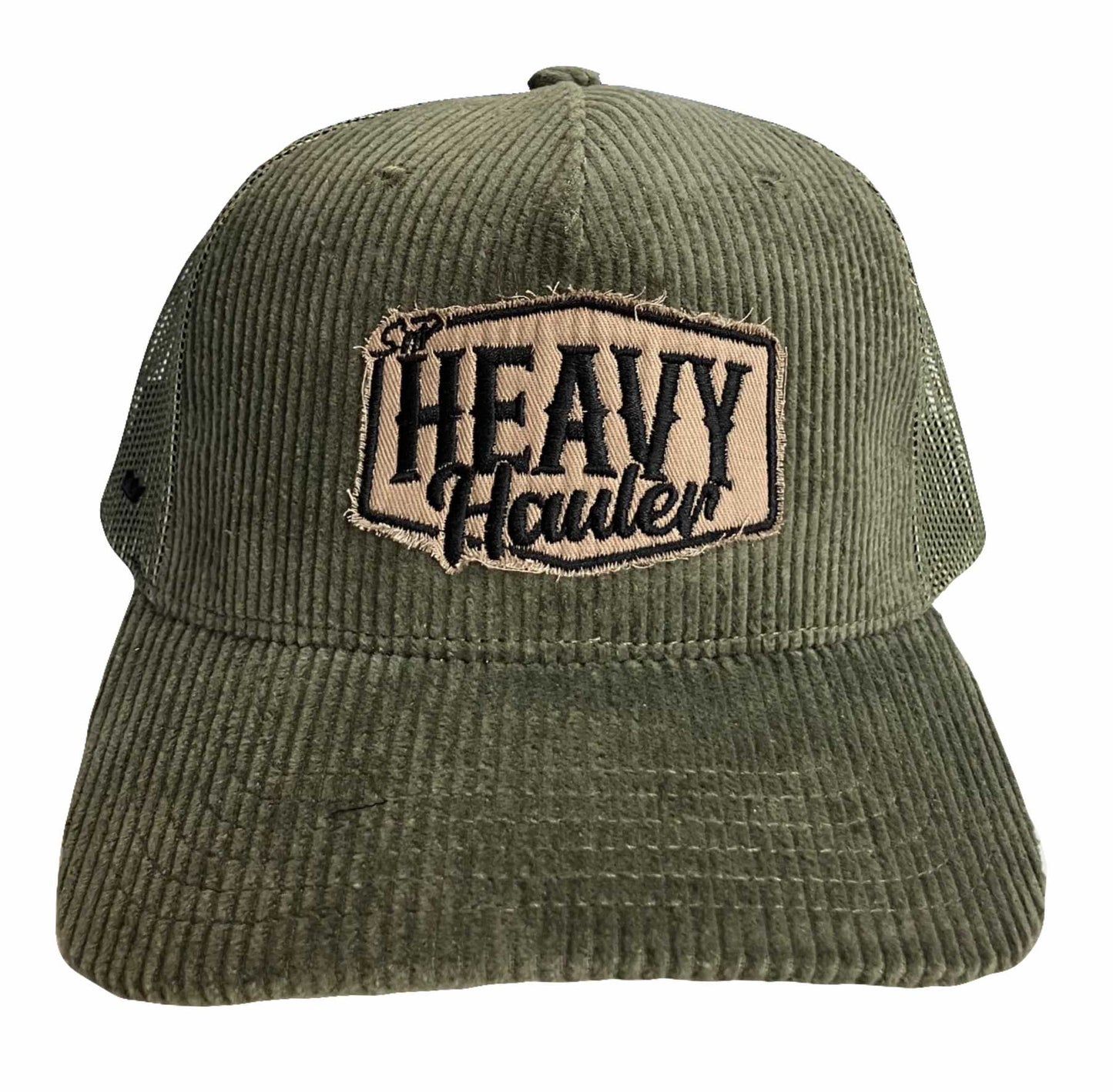 Heavy Hauler Retro Trucker Cap - Olive