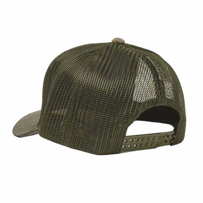 Heavy Hauler Retro Trucker Cap - Olive