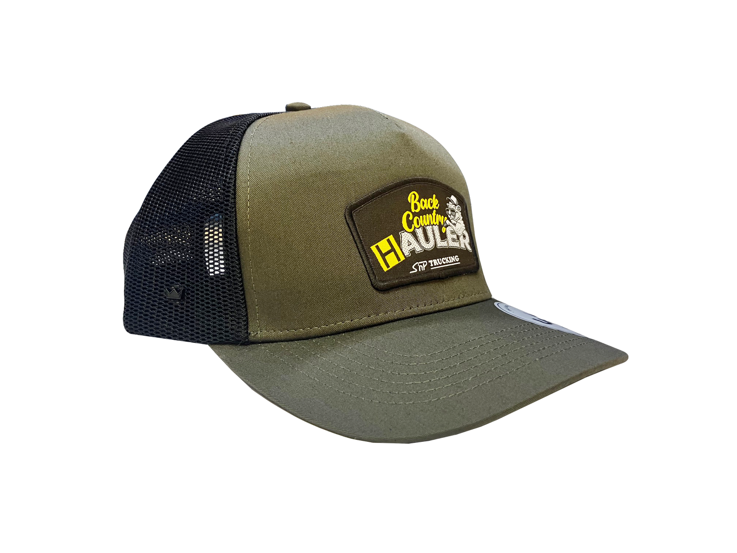 Back Country Hauler Trucker Cap - Olive/Black
