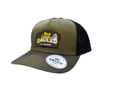 Back Country Hauler Trucker Cap - Olive/Black