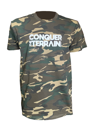 SnP Outdoors Camo Conquer the Terrrain 4x4 tee