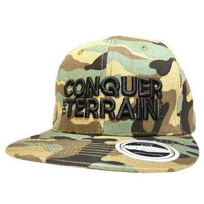 SnP Outdoors Conquer the Terrrain 4x4 tee - Fluoro yellow FJ40