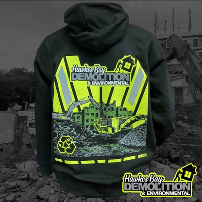 Custom Chevron Design Package (coloured ink on black garments)  --  Enquire for a quote.