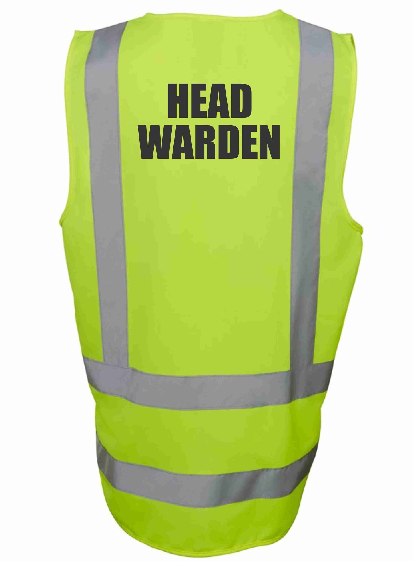 Hi-Visibility Vest - Fluoro Yellow - with custom text options