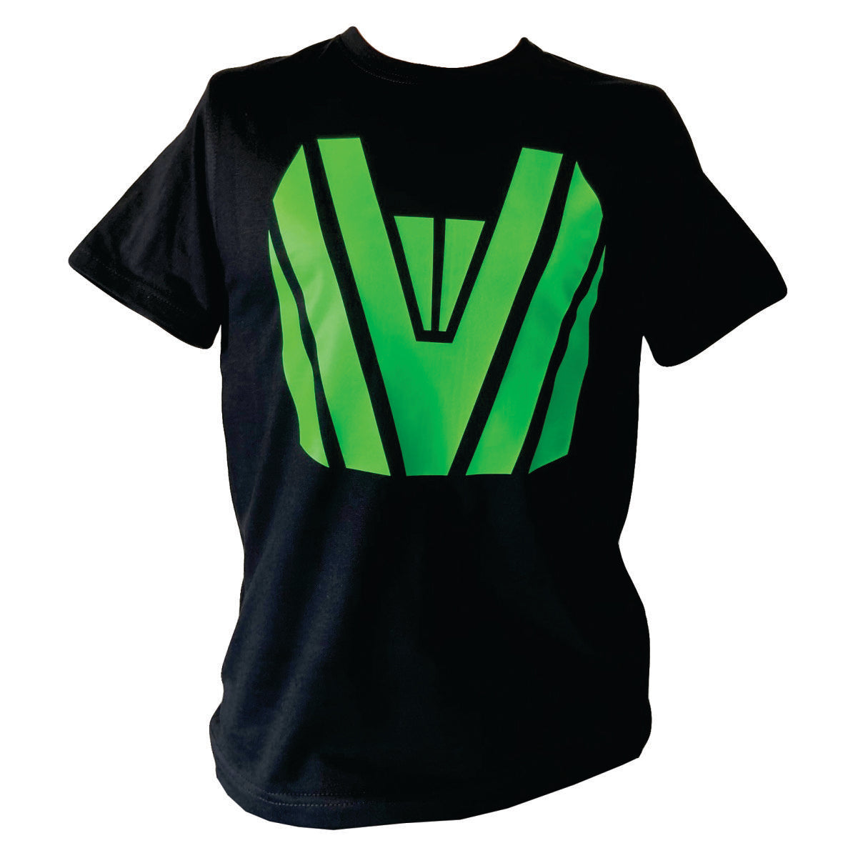 KIDS - SnP Safety Fluoro Green Hi-Visibility Tee