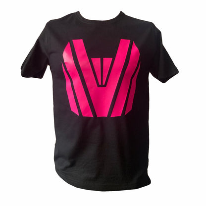 KIDS - SnP Safety Fluoro Pink Hi-Visibility Tee