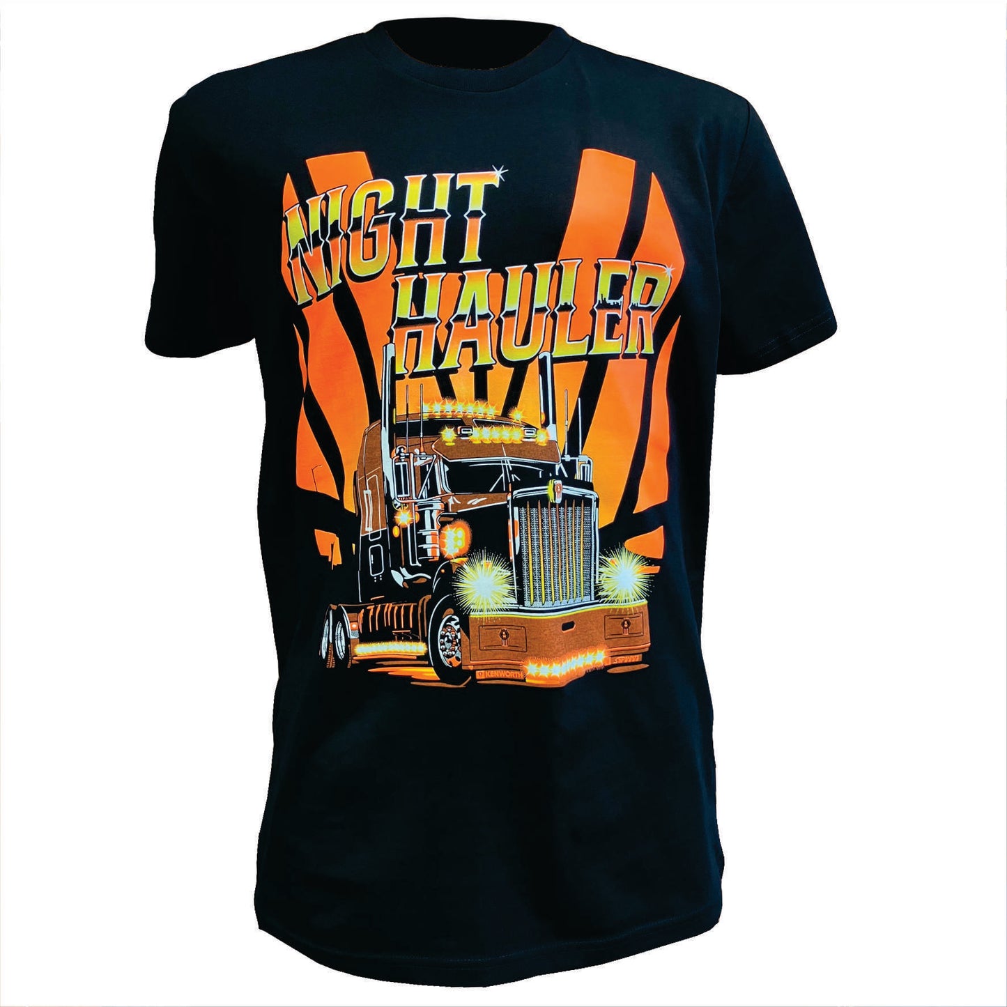 SnP Safety Custom Hi-Vis - Night Hauler Trucking tee