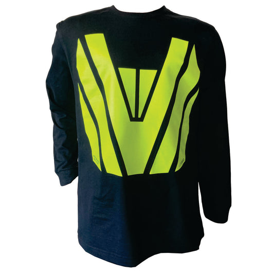 SnP Safety Hi-Visibility Long Sleeve Tee