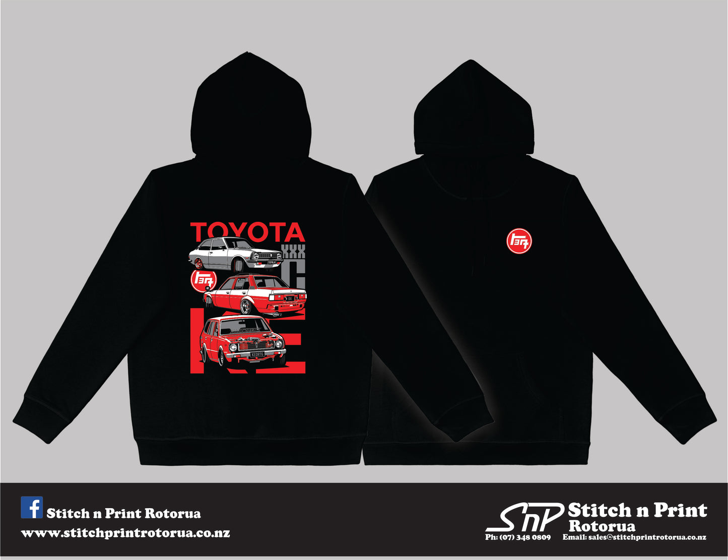 Toyota KE Printed Hoodie