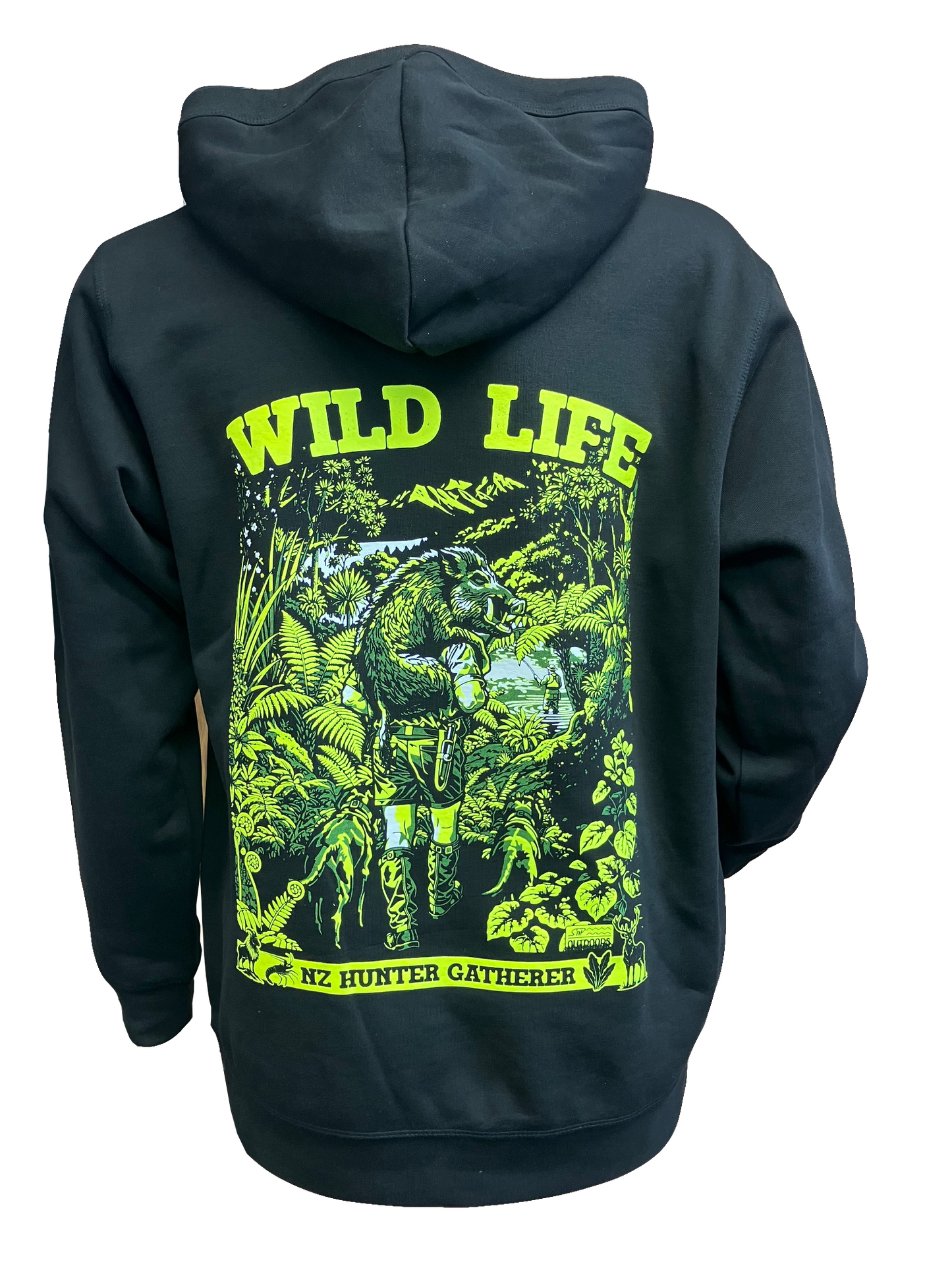 SnP Outdoors Wild Life Hoodie - NZ Hunter Gatherer