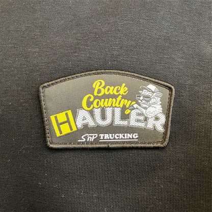 SnP Safety Custom Hi-Vis - Back Country Hauler Trucking Hoodie