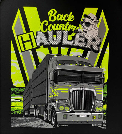 SnP Safety Custom Hi-Vis Back Country Hauler Trucking Singlet