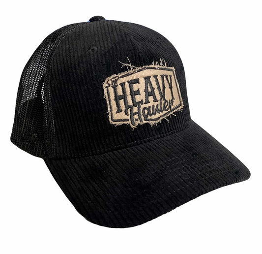Heavy Hauler Retro Trucker Cap - Black