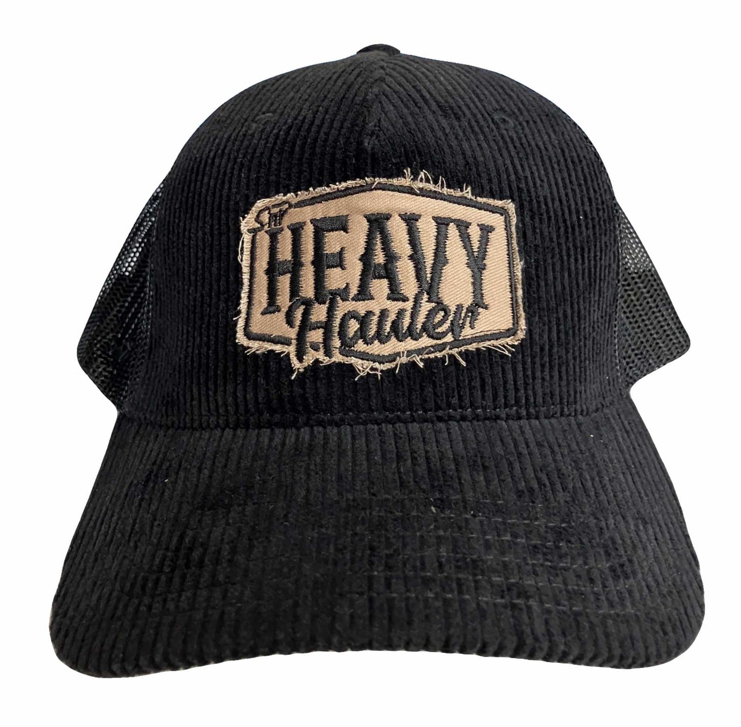 Heavy Hauler Retro Trucker Cap - Black