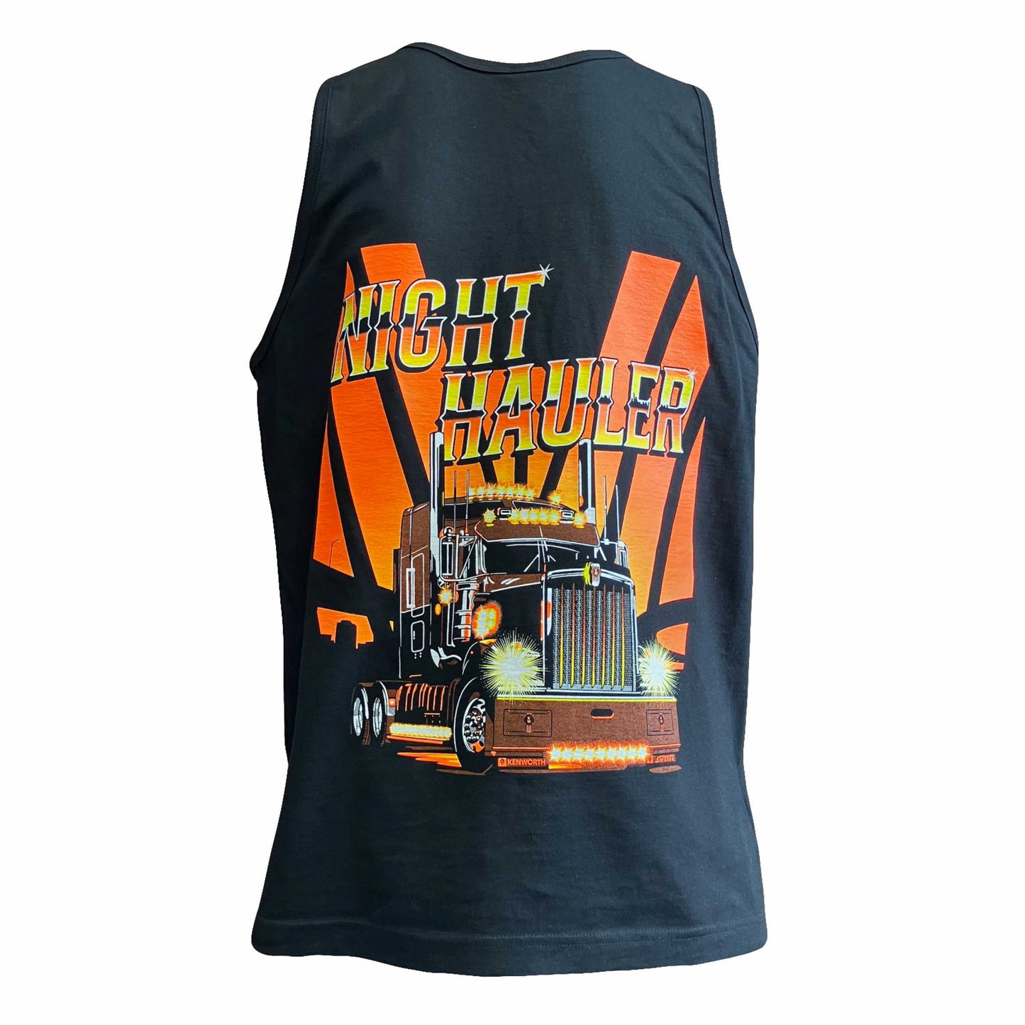 SnP Safety Custom Hi-Vis Night Hauler Trucking Singlet