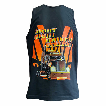 SnP Safety Custom Hi-Vis Night Hauler Trucking Singlet