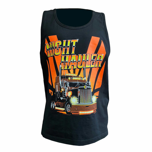 SnP Safety Custom Hi-Vis Night Hauler Trucking Singlet