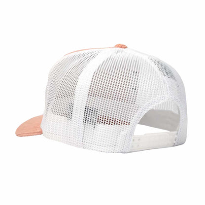 Heavy Hauler Retro Trucker Cap - Rose/White