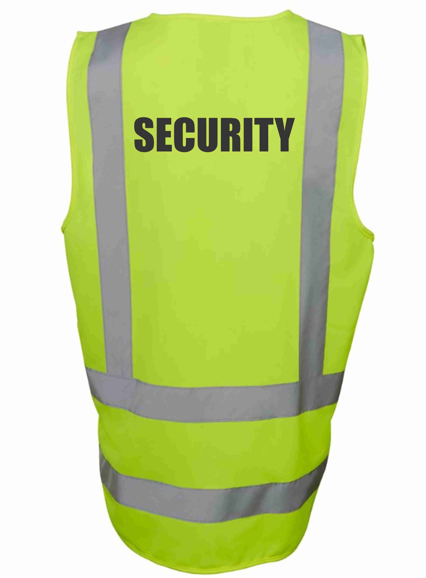 Hi-Visibility Vest - Fluoro Yellow - with custom text options