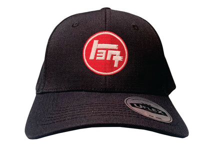 JDM Toyota UFlex Curve Peak Cap - BLACK