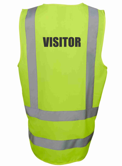 Hi-Visibility Vest - Fluoro Yellow - with custom text options